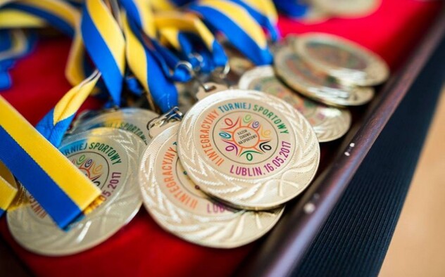 medale z II integracyjnego turnieju sportowego